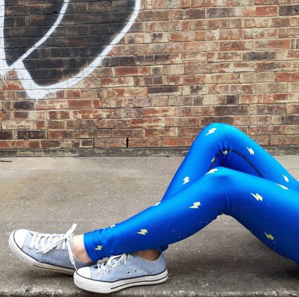 Dulce Apparel Lightning Bolt Leggings
